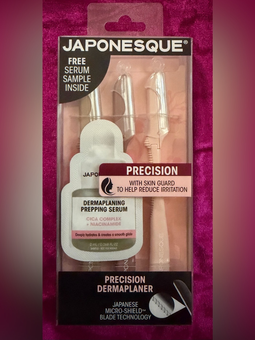 Japonesque Precision Dermaplaner Kit — Pink